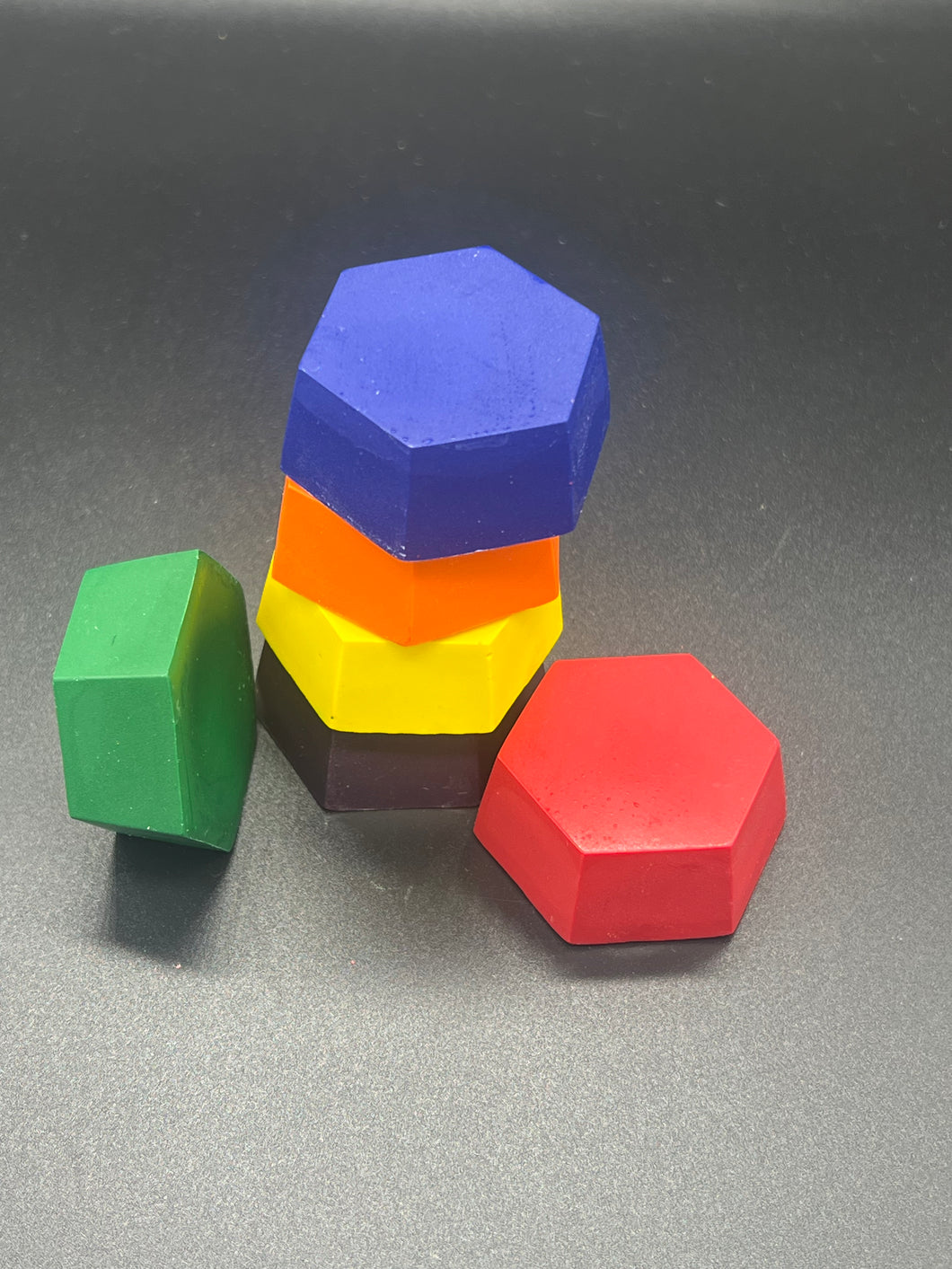 Hexagon Crayons